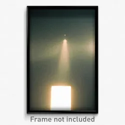 Pixel Art Poster - Dim Aperture (8 Bit Psychedelic Trippy Video Game Print)