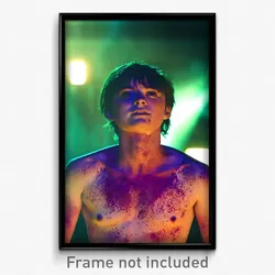 Pixel Art Poster - Uneven Chest (8 Bit Psychedelic Trippy Video Game Print)