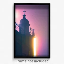 Pixel Art Poster - Uncommon Parish (8 Bit Psychedelic Trippy Video Game Print)