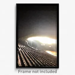 Pixel Art Poster - Dirty Amphitheatre (8 Bit Psychedelic Video Game Print)