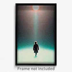 Pixel Art Poster - Uncommon Void (8 Bit Psychedelic Trippy Video Game Print)