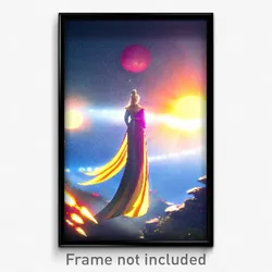 Pixel Art Poster - Bountiful Slit (8 Bit Psychedelic Trippy Video Game Print)