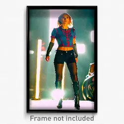 Pixel Art Poster - Major Crop (8 Bit Psychedelic Trippy Weird Video Game Print)
