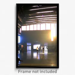 Pixel Art Poster - Gigantic Movie Studio (8 Bit Psychedelic Video Game Print)