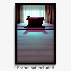 Pixel Art Poster - Vast Pillow (8 Bit Psychedelic Trippy Weird Video Game Print)