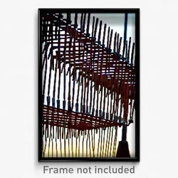 Pixel Art Poster - Thick Drying Rack (8 Bit Psychedelic Trippy Video Game Print)
