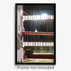 Pixel Art Poster - Pretty Stable (8 Bit Psychedelic Trippy Video Game Print)