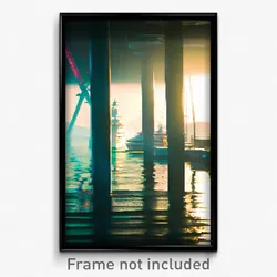 Pixel Art Poster - Tall Berth (8 Bit Psychedelic Trippy Weird Video Game Print)
