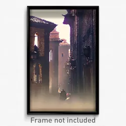 Pixel Art Poster - Old Protectorate (8 Bit Psychedelic Trippy Video Game Print)