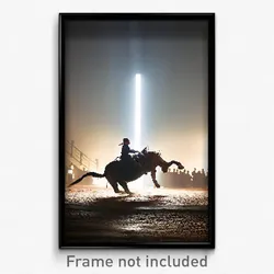 Pixel Art Poster - Hard To Find Roost (8 Bit Psychedelic Video Game Print)