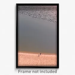 Pixel Art Poster - Thin Sandbar (8 Bit Psychedelic Trippy Video Game Print)