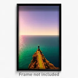 Pixel Art Poster - Noted Strait (8 Bit Psychedelic Trippy Video Game Print)