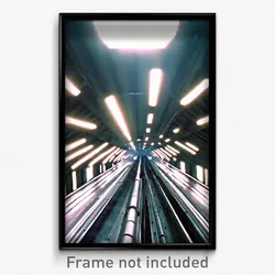Pixel Art Poster - Steel Hyperspace (8 Bit Psychedelic Trippy Video Game Print)
