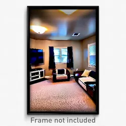 Pixel Art Poster - Impeccable Entertainment Room (8 Bit Video Game Print)