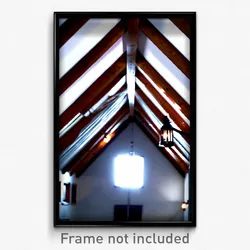Pixel Art Poster - Beautiful Attic (8 Bit Psychedelic Trippy Video Game Print)