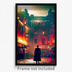 Pixel Art Poster - Infamous Baronetcy (8 Bit Psychedelic Video Game Print)