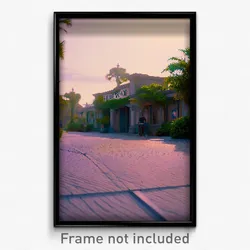 Pixel Art Poster - Notable Hideaway (8 Bit Psychedelic Trippy Video Game Print)