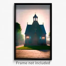Pixel Art Poster - Sweet Parish (8 Bit Psychedelic Trippy Video Game Print)