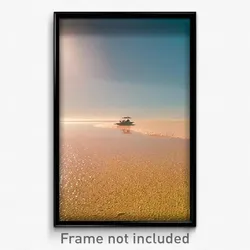 Pixel Art Poster - Mushy Sandbar (8 Bit Psychedelic Trippy Video Game Print)