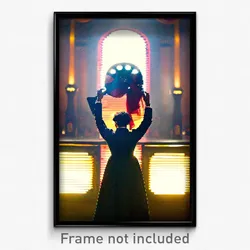 Pixel Art Poster - Elegant Spectacle (8 Bit Psychedelic Trippy Video Game Print)