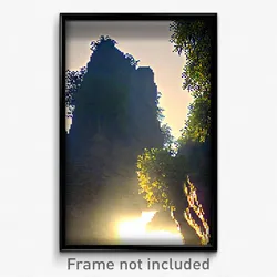 Pixel Art Poster - Pure Megalith (8 Bit Psychedelic Trippy Video Game Print)