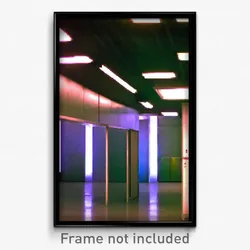 Pixel Art Poster - Acidic Storage Room (8 Bit Psychedelic Video Game Print)