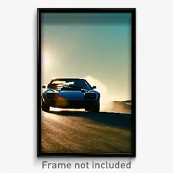 Pixel Art Poster - Old Fashioned Backdrifting (8 Bit Video Game Print)