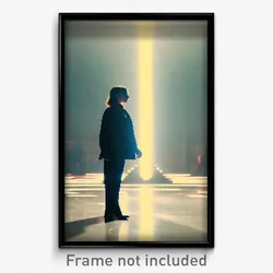 Pixel Art Poster - Glossy Desolation (8 Bit Psychedelic Trippy Video Game Print)