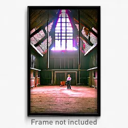 Pixel Art Poster - Large Coop (8 Bit Psychedelic Trippy Weird Video Game Print)