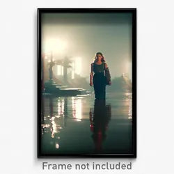 Pixel Art Poster - Attractive Flood (8 Bit Psychedelic Trippy Video Game Print)
