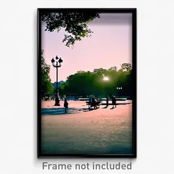 Pixel Art Poster - Major Park (8 Bit Psychedelic Trippy Weird Video Game Print)
