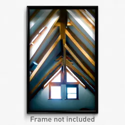 Pixel Art Poster - Valuable Attic (8 Bit Psychedelic Trippy Video Game Print)