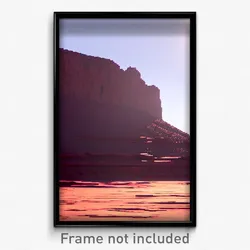 Pixel Art Poster - Rough Mesa (8 Bit Psychedelic Trippy Weird Video Game Print)