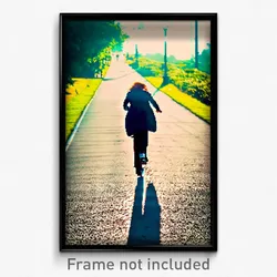 Pixel Art Poster - Active Path (8 Bit Psychedelic Trippy Weird Video Game Print)