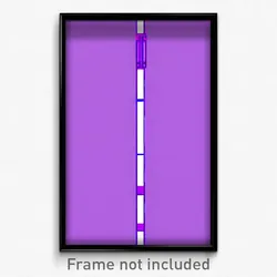Pixel Art Poster - Purple Junction (8 Bit Psychedelic Trippy Video Game Print)
