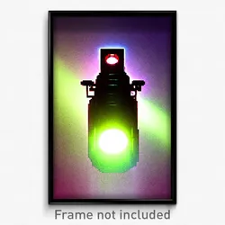Pixel Art Poster - Acidic Well (8 Bit Psychedelic Trippy Weird Video Game Print)