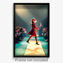 Pixel Art Poster - Slim March (8 Bit Psychedelic Trippy Weird Video Game Print)