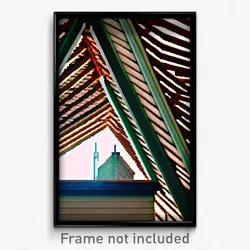 Pixel Art Poster - Stupendous Dormer (8 Bit Psychedelic Trippy Video Game Print)