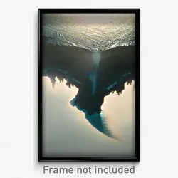 Pixel Art Poster - Monstrous Inlet (8 Bit Psychedelic Trippy Video Game Print)
