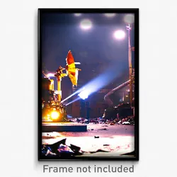 Pixel Art Poster - Grand Waste (8 Bit Psychedelic Trippy Weird Video Game Print)