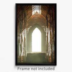 Pixel Art Poster - Dry Antechamber (8 Bit Psychedelic Trippy Video Game Print)