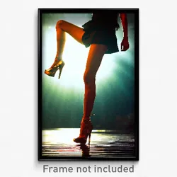 Pixel Art Poster - Fantastic Leg (8 Bit Psychedelic Trippy Video Game Print)