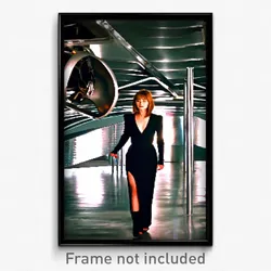 Pixel Art Poster - Metallic Room (8 Bit Psychedelic Trippy Video Game Print)