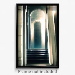 Pixel Art Poster - Clean Crypt (8 Bit Psychedelic Trippy Weird Video Game Print)