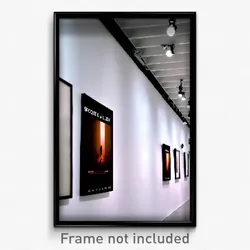 Pixel Art Poster - Spotless Gallery (8 Bit Psychedelic Trippy Video Game Print)