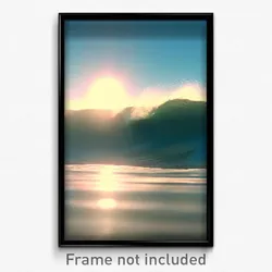 Pixel Art Poster - Pristine Backdrifting (8 Bit Psychedelic Video Game Print)
