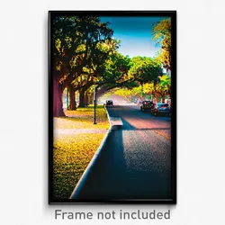 Pixel Art Poster - Negligible Savannah (8 Bit Psychedelic Video Game Print)