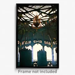 Pixel Art Poster - Wonderful Rookery (8 Bit Psychedelic Trippy Video Game Print)