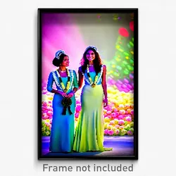 Pixel Art Poster - Adorable Dais (8 Bit Psychedelic Trippy Video Game Print)