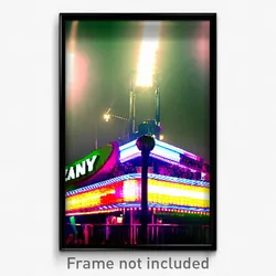 Pixel Art Poster - Zany Stand (8 Bit Psychedelic Trippy Weird Video Game Print)